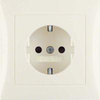 SCHUKO-Steckdose 47228982 weiß glänzend