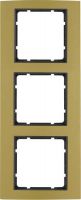 Rahmen 3-fach 10133016 alu gold anthrazit matt