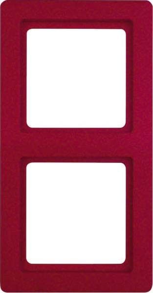 Rahmen 2-fach 10126062 rot samt Rahmen 2-fach 10126062 rot samt