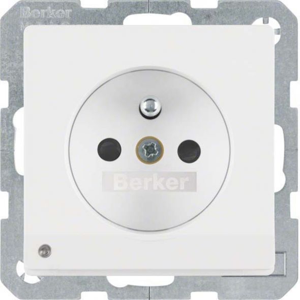 Steckdose 6765106089 polarweiß samt Steckdose 6765106089 polarweiß samt
