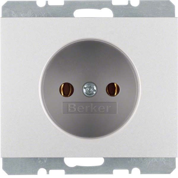 Steckdose 6167157003 alu matt lackiert Steckdose 6167157003 alu matt lackiert