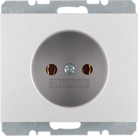 Steckdose 6167157003 alu matt lackiert Steckdose 6167157003 alu matt lackiert