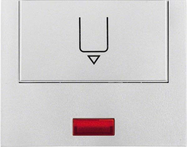 Schaltaufsatz-Hotelcard 16417103 alu matt lackiert Schaltaufsatz-Hotelcard 16417103 alu matt lackiert