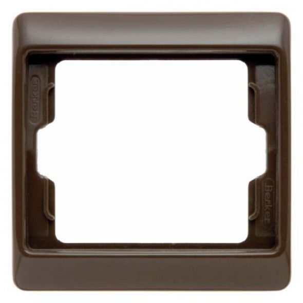 Rahmen 1-fach 13130001 braun glänzend Rahmen 1-fach 13130001 braun glänzend