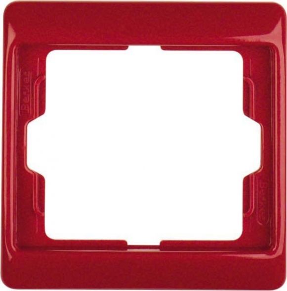 Rahmen 1-fach 13130062 rot glänzend Rahmen 1-fach 13130062 rot glänzend