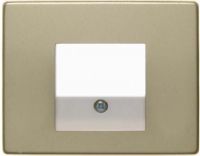 Zentralstück 10340002 gold matt alu eloxiert