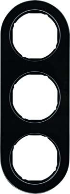 Rahmen 3-fach 10132016 Glas schwarz Rahmen 3-fach 10132016 Glas schwarz