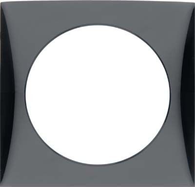 Rahmen 1-fach 918272510 schwarz glänzend Rahmen 1-fach 918272510 schwarz glänzend