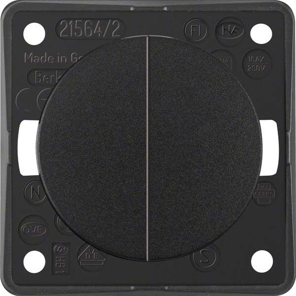 Serienschalter 936552510 schwarz glänzend Serienschalter 936552510 schwarz glänzend