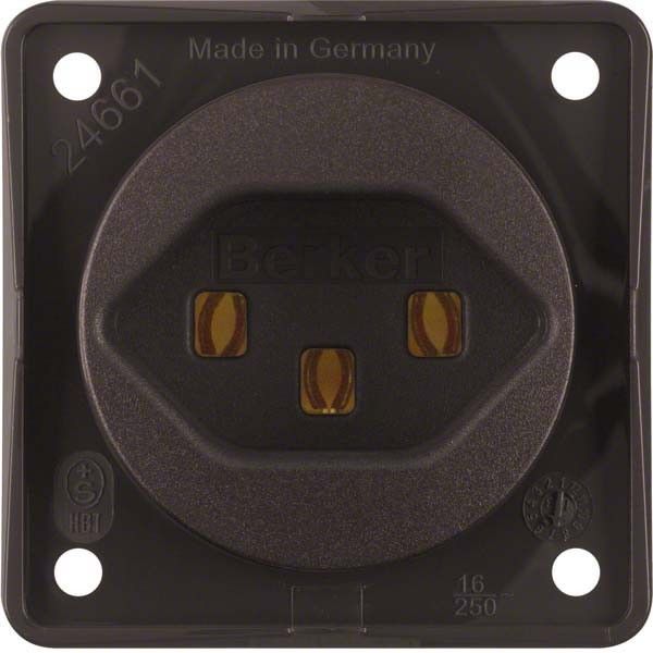 Steckdose 962592501 braun matt Steckdose 962592501 braun matt