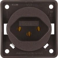 Steckdose 962492501 braun matt