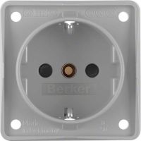 SCHUKO-Steckdose 941952506 grau matt