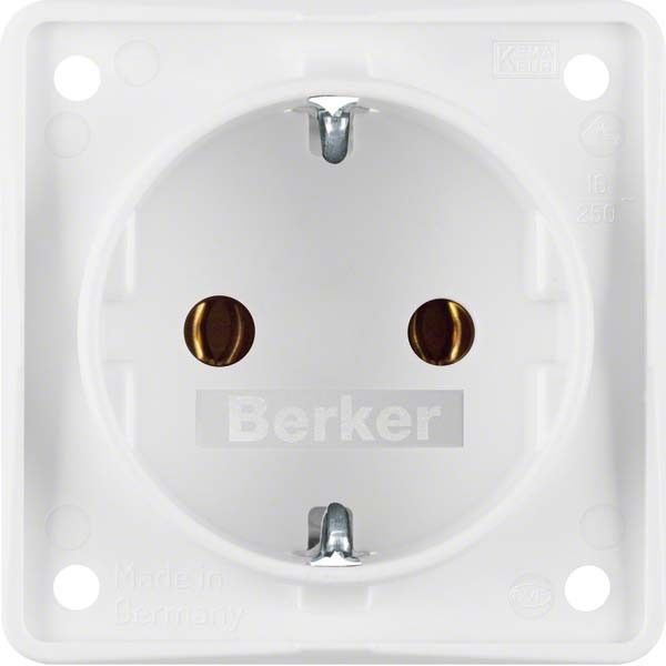 SCHUKO-Steckdose 947782502 polarweiß matt SCHUKO-Steckdose 947782502 polarweiß matt