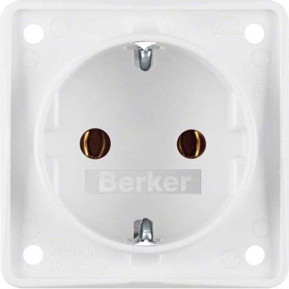 SCHUKO-Steckdose 947782502 polarweiß matt SCHUKO-Steckdose 947782502 polarweiß matt
