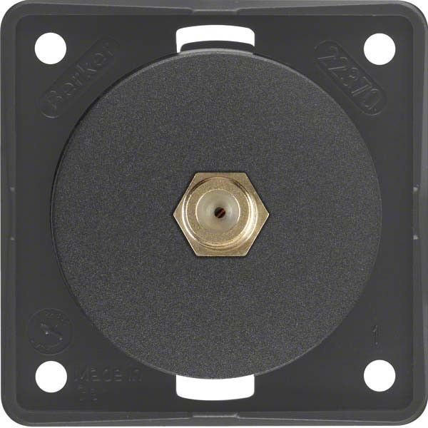 Antennen Steckdose 945192505 anthrazit matt Antennen Steckdose 945192505 anthrazit matt