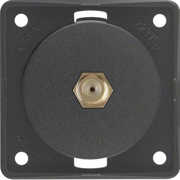 Antennen Steckdose 945192505 anthrazit matt Antennen Steckdose 945192505 anthrazit matt