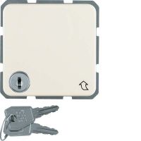 SCHUKO-Steckdose 4763 weiß glänzend