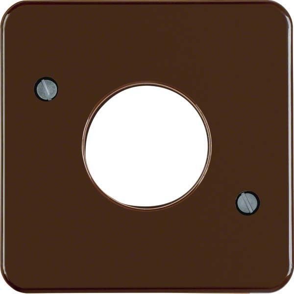 Zentralstück 153001 braun glänzend Zentralstück 153001 braun glänzend