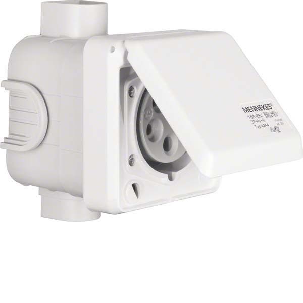 UP-CEE-Steckdose 568001 polarweiß UP-CEE-Steckdose 568001 polarweiß