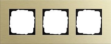 System 55 Esprit 3-fach Rahmen aluminium 0213217 System 55 Esprit 3-fach Rahmen aluminium 0213217