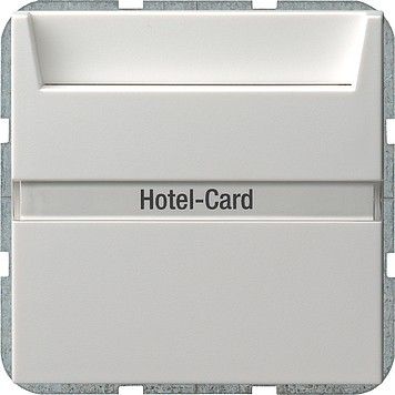 Hotel Card Taster 014003 reinweiß glänzend - alte Generation Hotel Card Taster 014003 reinweiß glänzend - alte Generation