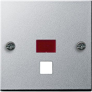 Zentralplatte Zugtast. alu 063826