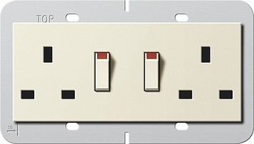Doppelsteckdose 13A KS 278301 Doppelsteckdose 13A KS 278301