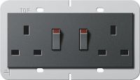 Doppelsteckdose 13A KS 278328