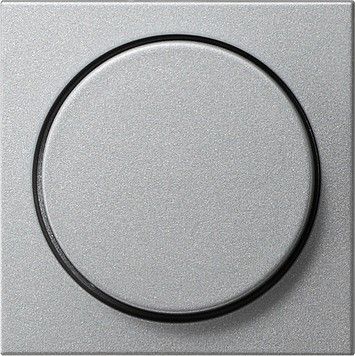 Dimmer-Abdeckung alu 065026 Dimmer-Abdeckung alu 065026