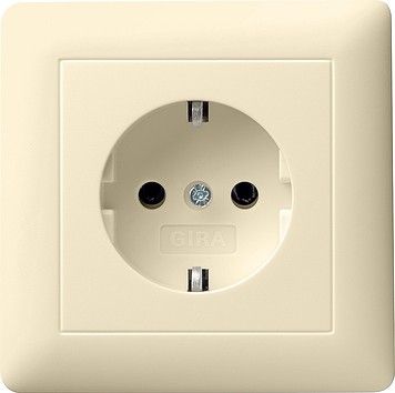 Schuko-Vollplatte cws-gl 044001 Schuko-Vollplatte cws-gl 044001
