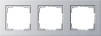 System 55 E2 3-fach Rahmen aluminium 021325