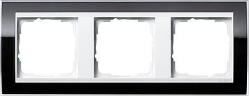 System 55 Event Klar 3-fach Rahmen schwarz 0213733 System 55 Event Klar 3-fach Rahmen schwarz 0213733