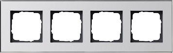 System 55 Esprit 4-fach Rahmen chrom 021410