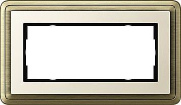 System 55 ClassiX 2-fach Rahmen bronze o.M.1002623