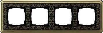 System 55 ClassiX Art 4-fach Rahmen bronze 0214662 System 55 ClassiX Art 4-fach Rahmen bronze 0214662