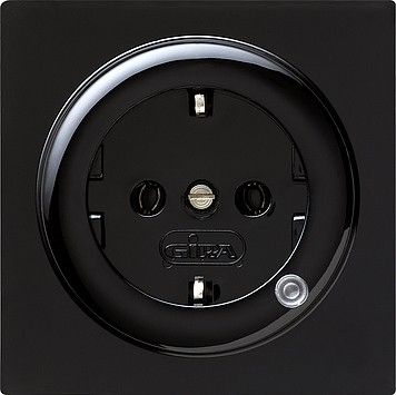 Schuko-Steckdose sw 018247