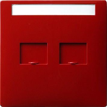 Abdeckung ModJack 2f. rt 066343