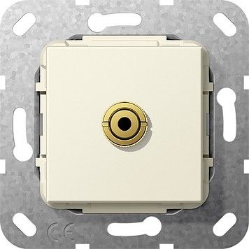 Miniklinke 3,5mm cws 564901 cremeweiß glänzend