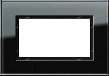 System 55 Esprit 1,5-fach Rahmen schwarz100105 System 55 Esprit 1,5-fach Rahmen schwarz100105