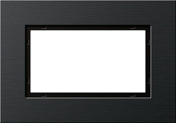 System 55 Esprit 1,5-fach Rahmen schwarz 1001126 System 55 Esprit 1,5-fach Rahmen schwarz 1001126