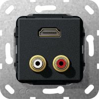 UP Tragring HDMI+C Audio 567410 schwarz matt