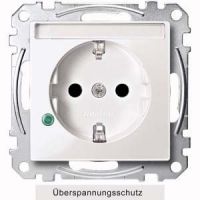 SCHUKO Steckdose polarweiß glänzend MEG2305-0319