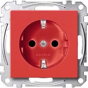 SCHUKO Steckdose rubinrot MEG2300-0306 SCHUKO Steckdose rubinrot MEG2300-0306