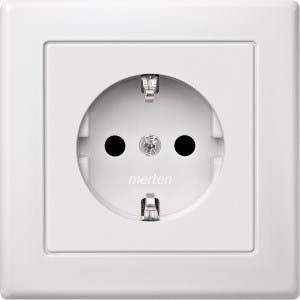 SCHUKO Steckdose polarweiß MEG2300-1519 SCHUKO Steckdose polarweiß MEG2300-1519