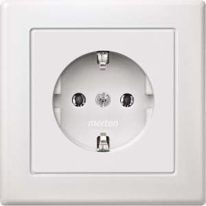 SCHUKO Steckdose polarweiß MEG2301-1619 SCHUKO Steckdose polarweiß MEG2301-1619