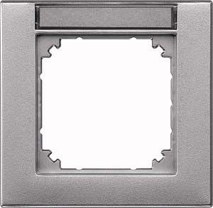 Rahmen M-PLAN 1-fach aluminium m. BF Rahmen M-PLAN 1-fach aluminium m. BF