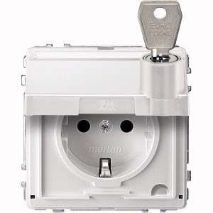 SCHUKO Steckdose polarweiß MEG2317-7219 SCHUKO Steckdose polarweiß MEG2317-7219