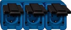 SCHUKO Steckdose blau 229375 SCHUKO Steckdose blau 229375