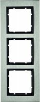 Rahmen 3-fach 10233606 edelstahl anthrazit matt