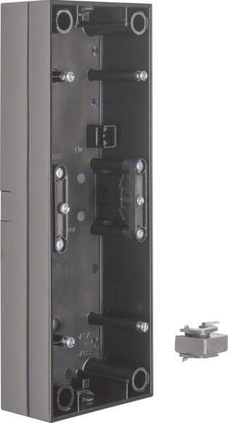 Aufputz-Gehäuse 3-fach 10438935 schwarz glänzend Aufputz-Gehäuse 3-fach 10438935 schwarz glänzend
